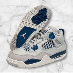 Nike Air Jordan 4 Retro Military GS  HF4281-141 B-Grade Shoes Youth Size 5.5